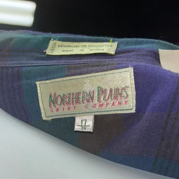 Northern Plains Men's Western Shirt with Pearl Snaps - Picture 3 of 6